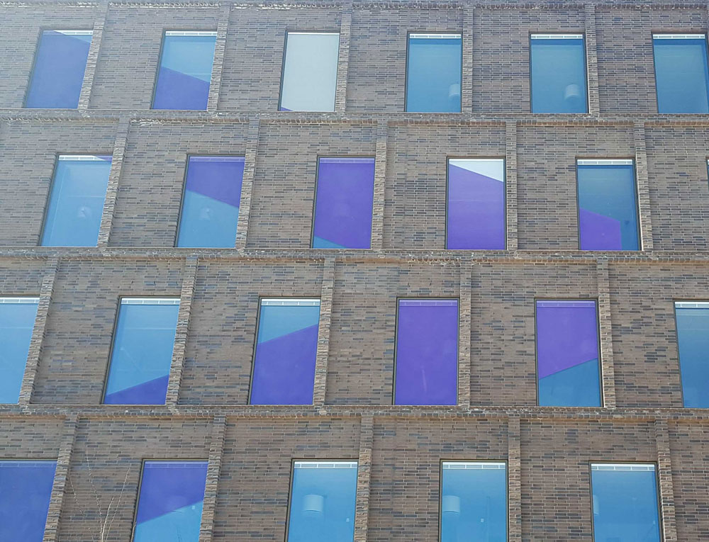 Accenture facade foliedekoration