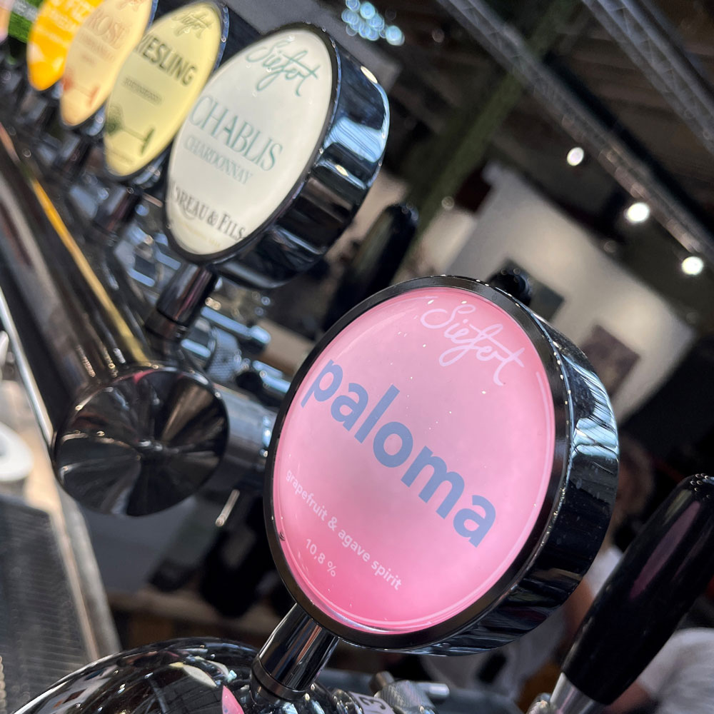 Siefert Vine messe bar frogeyes til taphaner